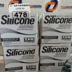 LOTE 478 - 04 CAIXAS COM SILICONE TRANSPARENTE MULTIUSO COM 12 UNIDADES CADA. (NO ESTADO) ATENÇÃO! FAZER A VISITAÇÃO ANTES DE ARREMATAR, NÃO SABEMOS SE FUNCIONA. LEILÃO NÃO TEM GARANTIA E NEM DEVOLUÇÃO, SUJEITO A POSSÍVEIS AVARIAS VISÍVEIS/OCULTAS E/OU AUSÊNCIA DE COMPONENTES.