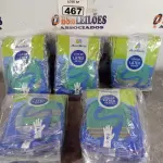 LOTE 467 - 05 PACOTES COM LUVAS DE LÁTEX TAMANHO “P”. (NO ESTADO) ATENÇÃO! FAZER A VISITAÇÃO ANTES DE ARREMATAR, NÃO SABEMOS SE FUNCIONA. LEILÃO NÃO TEM GARANTIA E NEM DEVOLUÇÃO, SUJEITO A POSSÍVEIS AVARIAS VISÍVEIS/OCULTAS E/OU AUSÊNCIA DE COMPONENTES.