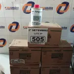 LOTE 505 - 05 CAIXAS COM CATALISADOR VERNIZ “PU”, COM 06 LATAS DE 150ML CADA. (NO ESTADO) ATENÇÃO! FAZER A VISITAÇÃO ANTES DE ARREMATAR, NÃO SABEMOS SE FUNCIONA. LEILÃO NÃO TEM GARANTIA E NEM DEVOLUÇÃO, SUJEITO A POSSÍVEIS AVARIAS VISÍVEIS/OCULTAS E/OU AUSÊNCIA DE COMPONENTES.