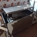 LOTE 533 - 02 CARRINHOS E VÁRIAS BANDEJAS EM INOX. (NO ESTADO) ATENÇÃO! FAZER A VISITAÇÃO ANTES DE ARREMATAR, NÃO SABEMOS SE FUNCIONA. LEILÃO NÃO TEM GARANTIA E NEM DEVOLUÇÃO, SUJEITO A POSSÍVEIS AVARIAS VISÍVEIS/OCULTAS E/OU AUSÊNCIA DE COMPONENTES.