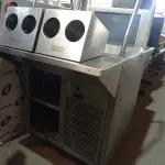 LOTE 485 - 01 BALCÃO REFRIGERADO EM INOX. (NO ESTADO) ATENÇÃO! FAZER A VISITAÇÃO ANTES DE ARREMATAR, NÃO SABEMOS SE FUNCIONA. LEILÃO NÃO TEM GARANTIA E NEM DEVOLUÇÃO, SUJEITO A POSSÍVEIS AVARIAS VISÍVEIS/OCULTAS E/OU AUSÊNCIA DE COMPONENTES.