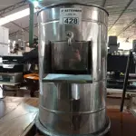 LOTE 428 - 01 DESCASCADOR DE BATATAS INDUSTRIAL. (NO ESTADO) ATENÇÃO! FAZER A VISITAÇÃO ANTES DE ARREMATAR, NÃO SABEMOS SE FUNCIONA. LEILÃO NÃO TEM GARANTIA E NEM DEVOLUÇÃO, SUJEITO A POSSÍVEIS AVARIAS VISÍVEIS/OCULTAS E/OU AUSÊNCIA DE COMPONENTES.