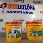 LOTE 435 - 02 BALDES DE SIKACRYL-203, SELANTE ACRÍLICO FLEXÍVEL 5KG. (NO ESTADO) ATENÇÃO! FAZER A VISITAÇÃO ANTES DE ARREMATAR, NÃO SABEMOS SE FUNCIONA. LEILÃO NÃO TEM GARANTIA E NEM DEVOLUÇÃO, SUJEITO A POSSÍVEIS AVARIAS VISÍVEIS/OCULTAS E/OU AUSÊNCIA DE COMPONENTES.