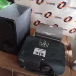 LOTE 519 - 03 PROJETORES MULTIMIDIA MARCAS E MODELOS DIVERSOS E 01 SUBWOOFER. (NO ESTADO) ATENÇÃO! FAZER A VISITAÇÃO ANTES DE ARREMATAR, NÃO SABEMOS SE FUNCIONA. LEILÃO NÃO TEM GARANTIA E NEM DEVOLUÇÃO, SUJEITO A POSSÍVEIS AVARIAS VISÍVEIS/OCULTAS E/OU AUSÊNCIA DE COMPONENTES.