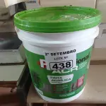 LOTE 438 - 01 BALDE DE TINTA ACRÍLICA 18L NA COR CONCRETO FOSCO. (NO ESTADO) ATENÇÃO! FAZER A VISITAÇÃO ANTES DE ARREMATAR, NÃO SABEMOS SE FUNCIONA. LEILÃO NÃO TEM GARANTIA E NEM DEVOLUÇÃO, SUJEITO A POSSÍVEIS AVARIAS VISÍVEIS/OCULTAS E/OU AUSÊNCIA DE COMPONENTES.