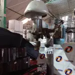 LOTE 417 - 01 FURADEIRA DE BANCADA. (NO ESTADO) ATENÇÃO! FAZER A VISITAÇÃO ANTES DE ARREMATAR, NÃO SABEMOS SE FUNCIONA. LEILÃO NÃO TEM GARANTIA E NEM DEVOLUÇÃO, SUJEITO A POSSÍVEIS AVARIAS VISÍVEIS/OCULTAS E/OU AUSÊNCIA DE COMPONENTES.