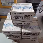 LOTE 501 - 05 CAIXAS COM SILICONE TRANSPARENTE MULTIUSO COM 12 UNIDADES CADA. (NO ESTADO) ATENÇÃO! FAZER A VISITAÇÃO ANTES DE ARREMATAR, NÃO SABEMOS SE FUNCIONA. LEILÃO NÃO TEM GARANTIA E NEM DEVOLUÇÃO, SUJEITO A POSSÍVEIS AVARIAS VISÍVEIS/OCULTAS E/OU AUSÊNCIA DE COMPONENTES.