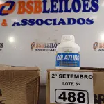 LOTE 488 - 02 CAIXAS COM COLA TUBO ST 175G COM 15 FRASCOS CADA. (NO ESTADO) ATENÇÃO! FAZER A VISITAÇÃO ANTES DE ARREMATAR, NÃO SABEMOS SE FUNCIONA. LEILÃO NÃO TEM GARANTIA E NEM DEVOLUÇÃO, SUJEITO A POSSÍVEIS AVARIAS VISÍVEIS/OCULTAS E/OU AUSÊNCIA DE COMPONENTES.