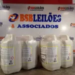 LOTE 427 - 20 LITROS DE DESINFETANTE HOSPITALAR PARA SUPERFÍCIES FIXAS E ARTIGOS NÃO CRÍTICOS. (NO ESTADO) ATENÇÃO! FAZER A VISITAÇÃO ANTES DE ARREMATAR, NÃO SABEMOS SE FUNCIONA. LEILÃO NÃO TEM GARANTIA E NEM DEVOLUÇÃO, SUJEITO A POSSÍVEIS AVARIAS VISÍVEIS/OCULTAS E/OU AUSÊNCIA DE COMPONENTES.