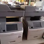 LOTE 392 - 02 IMPRESSORAS MULTIFUNCIONAL MARCAS LEXMARK MODELO X656-DE. (NO ESTADO) ATENÇÃO! FAZER A VISITAÇÃO ANTES DE ARREMATAR, NÃO SABEMOS SE FUNCIONA. LEILÃO NÃO TEM GARANTIA E NEM DEVOLUÇÃO, SUJEITO A POSSÍVEIS AVARIAS VISÍVEIS/OCULTAS E/OU AUSÊNCIA DE COMPONENTES.