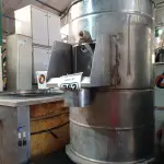 LOTE 362 - 01 DESCASCADOR DE BATATAS INDUSTRIAL. (NO ESTADO) ATENÇÃO! FAZER A VISITAÇÃO ANTES DE ARREMATAR, NÃO SABEMOS SE FUNCIONA. LEILÃO NÃO TEM GARANTIA E NEM DEVOLUÇÃO, SUJEITO A POSSÍVEIS AVARIAS VISÍVEIS/OCULTAS E/OU AUSÊNCIA DE COMPONENTES.