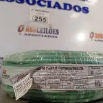 LOTE 255 - 01 ROLO DE CABO FLEXÍVEL 100M 1X10MM NA COR VERDE(NOVO). (NO ESTADO) ATENÇÃO! FAZER A VISITAÇÃO ANTES DE ARREMATAR, NÃO SABEMOS SE FUNCIONA. LEILÃO NÃO TEM GARANTIA E NEM DEVOLUÇÃO, SUJEITO A POSSÍVEIS AVARIAS VISÍVEIS/OCULTAS E/OU AUSÊNCIA DE COMPONENTES.