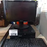 LOTE 278 - 01 CPU, 01 MONITOR E 01 TECLADO. (NO ESTADO) ATENÇÃO! FAZER A VISITAÇÃO ANTES DE ARREMATAR, NÃO SABEMOS SE FUNCIONA. LEILÃO NÃO TEM GARANTIA E NEM DEVOLUÇÃO, SUJEITO A POSSÍVEIS AVARIAS VISÍVEIS/OCULTAS E/OU AUSÊNCIA DE COMPONENTES.