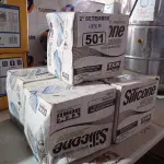 LOTE 501 - 05 CAIXAS COM SILICONE TRANSPARENTE MULTIUSO COM 12 UNIDADES CADA. (NO ESTADO) ATENÇÃO! FAZER A VISITAÇÃO ANTES DE ARREMATAR, NÃO SABEMOS SE FUNCIONA. LEILÃO NÃO TEM GARANTIA E NEM DEVOLUÇÃO, SUJEITO A POSSÍVEIS AVARIAS VISÍVEIS/OCULTAS E/OU AUSÊNCIA DE COMPONENTES.