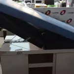 LOTE 531 - 01 MACA CONJUGADA COM ARMÁRIO DE MADEIRA E 01 TAMPO ESTOFADO. (NO ESTADO) ATENÇÃO! FAZER A VISITAÇÃO ANTES DE ARREMATAR, NÃO SABEMOS SE FUNCIONA. LEILÃO NÃO TEM GARANTIA E NEM DEVOLUÇÃO, SUJEITO A POSSÍVEIS AVARIAS VISÍVEIS/OCULTAS E/OU AUSÊNCIA DE COMPONENTES.
