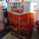 LOTE 313 - 01 LATA DE TINTA IQUINE DELANIL RENDE MUITO ACRÍLICO STANDARD INTERIORES/EXTERIORES NA COR PEROLA 18L. (NO ESTADO) ATENÇÃO! FAZER A VISITAÇÃO ANTES DE ARREMATAR, NÃO SABEMOS SE FUNCIONA. LEILÃO NÃO TEM GARANTIA E NEM DEVOLUÇÃO, SUJEITO A POSSÍVEIS AVARIAS VISÍVEIS/OCULTAS E/OU AUSÊNCIA DE COMPONENTES.