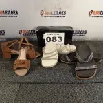 LOTE 083 - 03 – PARES DE CALÇADOS FEMININOS Nº 38 (NO ESTADO, NÃO SABEMOS SE FUNCIONA. LEILÃO NÃO TEM GARANTIA E NEM DEVOLUÇÃO, SUJEITO A POSSÍVEIS AVARIAS VISÍVEIS/OCULTAS E/OU AUSÊNCIA DE COMPONENTES)