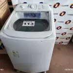 LOTE 113 - 01 - LAVADORA ELECTROLUX 13 KG (NO ESTADO, NÃO SABEMOS SE FUNCIONA. LEILÃO NÃO TEM GARANTIA E NEM DEVOLUÇÃO, SUJEITO A POSSÍVEIS AVARIAS VISÍVEIS/OCULTAS E/OU AUSÊNCIA DE COMPONENTES)