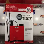 LOTE 127 - 01 - PULVERIZADOR COSTAL AGRÍCOLA 20 LITROS (NO ESTADO, NÃO SABEMOS SE FUNCIONA. LEILÃO NÃO TEM GARANTIA E NEM DEVOLUÇÃO, SUJEITO A POSSÍVEIS AVARIAS VISÍVEIS/OCULTAS E/OU AUSÊNCIA DE COMPONENTES)