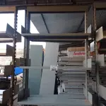 LOTE 597 - 01 ESTANTE EM AÇO COM 08 PRATELEIRAS. (NO ESTADO) ATENÇÃO! FAZER A VISITAÇÃO ANTES DE ARREMATAR, NÃO SABEMOS SE FUNCIONA. LEILÃO NÃO TEM GARANTIA E NEM DEVOLUÇÃO, SUJEITO A POSSÍVEIS AVARIAS VISÍVEIS/OCULTAS E/OU AUSÊNCIA DE COMPONENTES.