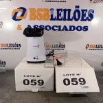 LOTE 059 - 02 – PIPOQUEIRAS ELÉTRICAS (NO ESTADO, NÃO SABEMOS SE FUNCIONA. LEILÃO NÃO TEM GARANTIA E NEM DEVOLUÇÃO, SUJEITO A POSSÍVEIS AVARIAS VISÍVEIS/OCULTAS E/OU AUSÊNCIA DE COMPONENTES)