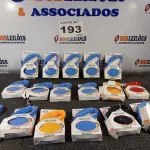 LOTE 193 - 17 - GUIAS RETRÁTIL P/COLEIRA 5 METROS PARA PETS COM TRAVA (NO ESTADO, NÃO SABEMOS SE FUNCIONA. LEILÃO NÃO TEM GARANTIA E NEM DEVOLUÇÃO, SUJEITO A POSSÍVEIS AVARIAS VISÍVEIS/OCULTAS E/OU AUSÊNCIA DE COMPONENTES)