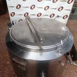 LOTE 624 - 01 PANELA INDUSTRIAL. (NO ESTADO) ATENÇÃO! FAZER A VISITAÇÃO ANTES DE ARREMATAR, NÃO SABEMOS SE FUNCIONA. LEILÃO NÃO TEM GARANTIA E NEM DEVOLUÇÃO, SUJEITO A POSSÍVEIS AVARIAS VISÍVEIS/OCULTAS E/OU AUSÊNCIA DE COMPONENTES.