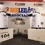 LOTE 104 - 02 – PIPOQUEIRAS ELÉTRICAS (NO ESTADO, NÃO SABEMOS SE FUNCIONA. LEILÃO NÃO TEM GARANTIA E NEM DEVOLUÇÃO, SUJEITO A POSSÍVEIS AVARIAS VISÍVEIS/OCULTAS E/OU AUSÊNCIA DE COMPONENTES)