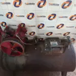 LOTE 594 - 01 COMPRESSOR DE AR INCOMPLETO. (NO ESTADO) ATENÇÃO! FAZER A VISITAÇÃO ANTES DE ARREMATAR, NÃO SABEMOS SE FUNCIONA. LEILÃO NÃO TEM GARANTIA E NEM DEVOLUÇÃO, SUJEITO A POSSÍVEIS AVARIAS VISÍVEIS/OCULTAS E/OU AUSÊNCIA DE COMPONENTES.