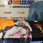 LOTE 225 - 13 – PEÇAS DE ROUPAS MASCULINAS DIVERSAS (NO ESTADO, NÃO SABEMOS SE FUNCIONA. LEILÃO NÃO TEM GARANTIA E NEM DEVOLUÇÃO, SUJEITO A POSSÍVEIS AVARIAS VISÍVEIS/OCULTAS E/OU AUSÊNCIA DE COMPONENTES)