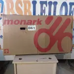 LOTE 061 - 01 - BICICLETA ARO 26 MONARK TROPICAL FREIO VARÃO EM AÇO CARBONO (NO ESTADO, NÃO SABEMOS SE FUNCIONA. LEILÃO NÃO TEM GARANTIA E NEM DEVOLUÇÃO, SUJEITO A POSSÍVEIS AVARIAS VISÍVEIS/OCULTAS E/OU AUSÊNCIA DE COMPONENTES)