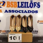 LOTE 101 - 02 – PARES DE CALÇADOS FEMININO Nº 35 (NO ESTADO, NÃO SABEMOS SE FUNCIONA. LEILÃO NÃO TEM GARANTIA E NEM DEVOLUÇÃO, SUJEITO A POSSÍVEIS AVARIAS VISÍVEIS/OCULTAS E/OU AUSÊNCIA DE COMPONENTES)