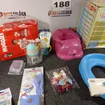 LOTE 188 - 12 – ITENS INFANTIL (NO ESTADO, NÃO SABEMOS SE FUNCIONA. LEILÃO NÃO TEM GARANTIA E NEM DEVOLUÇÃO, SUJEITO A POSSÍVEIS AVARIAS VISÍVEIS/OCULTAS E/OU AUSÊNCIA DE COMPONENTES)