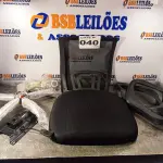 LOTE 040 - 01 - CADEIRA DE ESCRITÓRIO TELADA (NO ESTADO, NÃO SABEMOS SE FUNCIONA. LEILÃO NÃO TEM GARANTIA E NEM DEVOLUÇÃO, SUJEITO A POSSÍVEIS AVARIAS VISÍVEIS/OCULTAS E/OU AUSÊNCIA DE COMPONENTES)