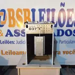 LOTE 037 - 01 - FOGÃO REALCE 4 BOCAS ARES MESA DE INOX (NO ESTADO, NÃO SABEMOS SE FUNCIONA. LEILÃO NÃO TEM GARANTIA E NEM DEVOLUÇÃO, SUJEITO A POSSÍVEIS AVARIAS VISÍVEIS/OCULTAS E/OU AUSÊNCIA DE COMPONENTES)