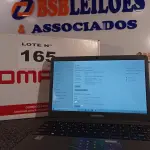 LOTE 165 - 01 - NOTEBOOK INTEL CORE I3 4GB RAM HD 120GB SSD (NO ESTADO, NÃO SABEMOS SE FUNCIONA. LEILÃO NÃO TEM GARANTIA E NEM DEVOLUÇÃO, SUJEITO A POSSÍVEIS AVARIAS VISÍVEIS/OCULTAS E/OU AUSÊNCIA DE COMPONENTES)
