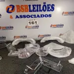 LOTE 161 - 17 – ITENS DE BANHEIRO (NO ESTADO, NÃO SABEMOS SE FUNCIONA. LEILÃO NÃO TEM GARANTIA E NEM DEVOLUÇÃO, SUJEITO A POSSÍVEIS AVARIAS VISÍVEIS/OCULTAS E/OU AUSÊNCIA DE COMPONENTES)