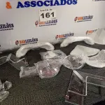 LOTE 161 - 17 – ITENS DE BANHEIRO (NO ESTADO, NÃO SABEMOS SE FUNCIONA. LEILÃO NÃO TEM GARANTIA E NEM DEVOLUÇÃO, SUJEITO A POSSÍVEIS AVARIAS VISÍVEIS/OCULTAS E/OU AUSÊNCIA DE COMPONENTES)