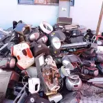 LOTE 645 - 01 LOTE COM GRANDE QUANTIDADE DE SUCATAS DE MATERIAIS DIVERSOS. (NO ESTADO) ATENÇÃO! FAZER A VISITAÇÃO ANTES DE ARREMATAR, NÃO SABEMOS SE FUNCIONA. LEILÃO NÃO TEM GARANTIA E NEM DEVOLUÇÃO, SUJEITO A POSSÍVEIS AVARIAS VISÍVEIS/OCULTAS E/OU AUSÊNCIA DE COMPONENTES.