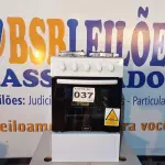 LOTE 037 - 01 - FOGÃO REALCE 4 BOCAS ARES MESA DE INOX (NO ESTADO, NÃO SABEMOS SE FUNCIONA. LEILÃO NÃO TEM GARANTIA E NEM DEVOLUÇÃO, SUJEITO A POSSÍVEIS AVARIAS VISÍVEIS/OCULTAS E/OU AUSÊNCIA DE COMPONENTES)