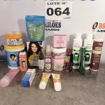 LOTE 064 - 20 – COSMÉTICOS DIVERSOS (NO ESTADO, NÃO SABEMOS SE FUNCIONA. LEILÃO NÃO TEM GARANTIA E NEM DEVOLUÇÃO, SUJEITO A POSSÍVEIS AVARIAS VISÍVEIS/OCULTAS E/OU AUSÊNCIA DE COMPONENTES)