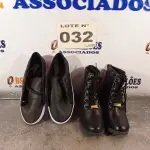 LOTE 032 - 02 – PARES DE CALÇADOS FEMININO Nº 37 (NO ESTADO, NÃO SABEMOS SE FUNCIONA. LEILÃO NÃO TEM GARANTIA E NEM DEVOLUÇÃO, SUJEITO A POSSÍVEIS AVARIAS VISÍVEIS/OCULTAS E/OU AUSÊNCIA DE COMPONENTES)