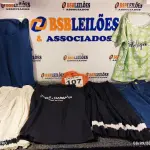LOTE 107 - 10 – PEÇAS DE ROUPAS FEMININAS DIVERSAS (NO ESTADO, NÃO SABEMOS SE FUNCIONA. LEILÃO NÃO TEM GARANTIA E NEM DEVOLUÇÃO, SUJEITO A POSSÍVEIS AVARIAS VISÍVEIS/OCULTAS E/OU AUSÊNCIA DE COMPONENTES)