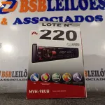 LOTE 220 - 01 - 01 - SOM AUTOMOTIVO PIONEER (NO ESTADO, NÃO SABEMOS SE FUNCIONA. LEILÃO NÃO TEM GARANTIA E NEM DEVOLUÇÃO, SUJEITO A POSSÍVEIS AVARIAS VISÍVEIS/OCULTAS E/OU AUSÊNCIA DE COMPONENTES)