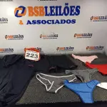 LOTE 223 - 15 – PEÇAS DE ROUPAS FEMININAS DIVERSAS (NO ESTADO, NÃO SABEMOS SE FUNCIONA. LEILÃO NÃO TEM GARANTIA E NEM DEVOLUÇÃO, SUJEITO A POSSÍVEIS AVARIAS VISÍVEIS/OCULTAS E/OU AUSÊNCIA DE COMPONENTES)