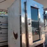 LOTE 643 - 01 FORNO A GÁS INDUSTRIAL COM AVARIAS. (NO ESTADO) ATENÇÃO! FAZER A VISITAÇÃO ANTES DE ARREMATAR, NÃO SABEMOS SE FUNCIONA. LEILÃO NÃO TEM GARANTIA E NEM DEVOLUÇÃO, SUJEITO A POSSÍVEIS AVARIAS VISÍVEIS/OCULTAS E/OU AUSÊNCIA DE COMPONENTES.
