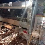LOTE 631 - 01 FORNO INDUSTRIAL A GÁS. (NO ESTADO) ATENÇÃO! FAZER A VISITAÇÃO ANTES DE ARREMATAR, NÃO SABEMOS SE FUNCIONA. LEILÃO NÃO TEM GARANTIA E NEM DEVOLUÇÃO, SUJEITO A POSSÍVEIS AVARIAS VISÍVEIS/OCULTAS E/OU AUSÊNCIA DE COMPONENTES.