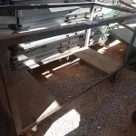 LOTE 640 - 01 CARRINHO PARA TRANSPORTE DE CARGAS COM AVARIAS. (NO ESTADO) ATENÇÃO! FAZER A VISITAÇÃO ANTES DE ARREMATAR, NÃO SABEMOS SE FUNCIONA. LEILÃO NÃO TEM GARANTIA E NEM DEVOLUÇÃO, SUJEITO A POSSÍVEIS AVARIAS VISÍVEIS/OCULTAS E/OU AUSÊNCIA DE COMPONENTES.