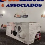LOTE 128 - 01 - SISTEMA DE SOM E ILUMINAÇÃO SEM FIO (NO ESTADO, NÃO SABEMOS SE FUNCIONA. LEILÃO NÃO TEM GARANTIA E NEM DEVOLUÇÃO, SUJEITO A POSSÍVEIS AVARIAS VISÍVEIS/OCULTAS E/OU AUSÊNCIA DE COMPONENTES)