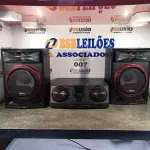 LOTE 007 - 01 - MINI SYSTEM PHILCO PHS1900BT PRETO COM BLUETOOTH 1900W DE POTÊNCIA - 127V/220V (NO ESTADO, NÃO SABEMOS SE FUNCIONA. LEILÃO NÃO TEM GARANTIA E NEM DEVOLUÇÃO, SUJEITO A POSSÍVEIS AVARIAS VISÍVEIS/OCULTAS E/OU AUSÊNCIA DE COMPONENTES)